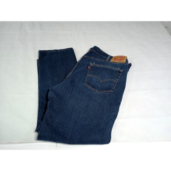 Levi's 541 Men's Jeans Size 44x32 Denim Tapered Leg Blue Jeans - Picture 4 of 11